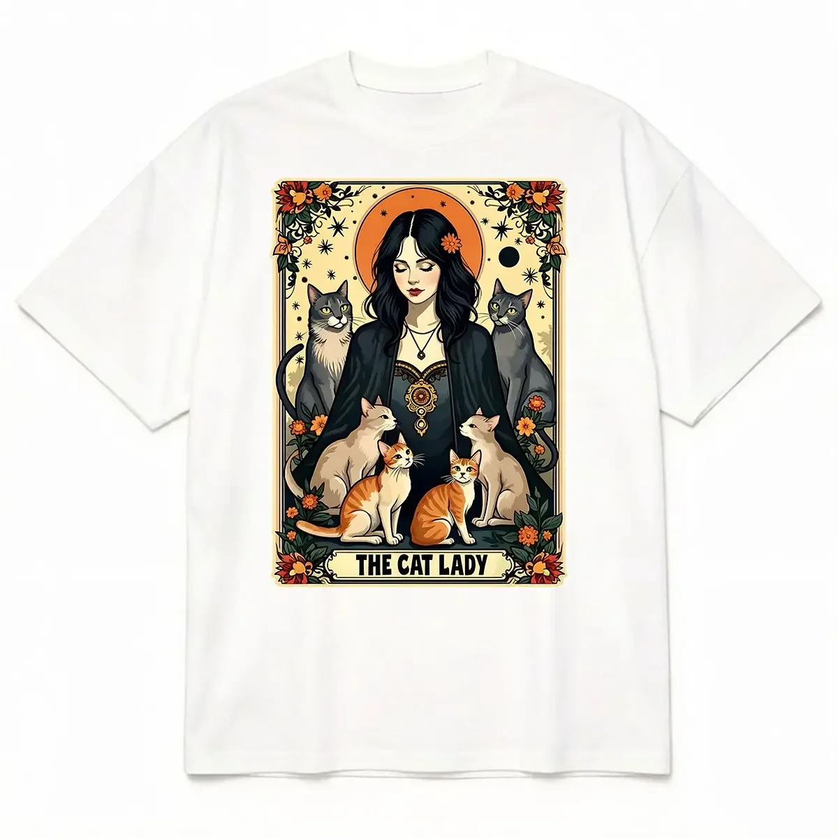 T-shirt unisexe à motifs de ca - Undershirt Crew Neck avis et prix