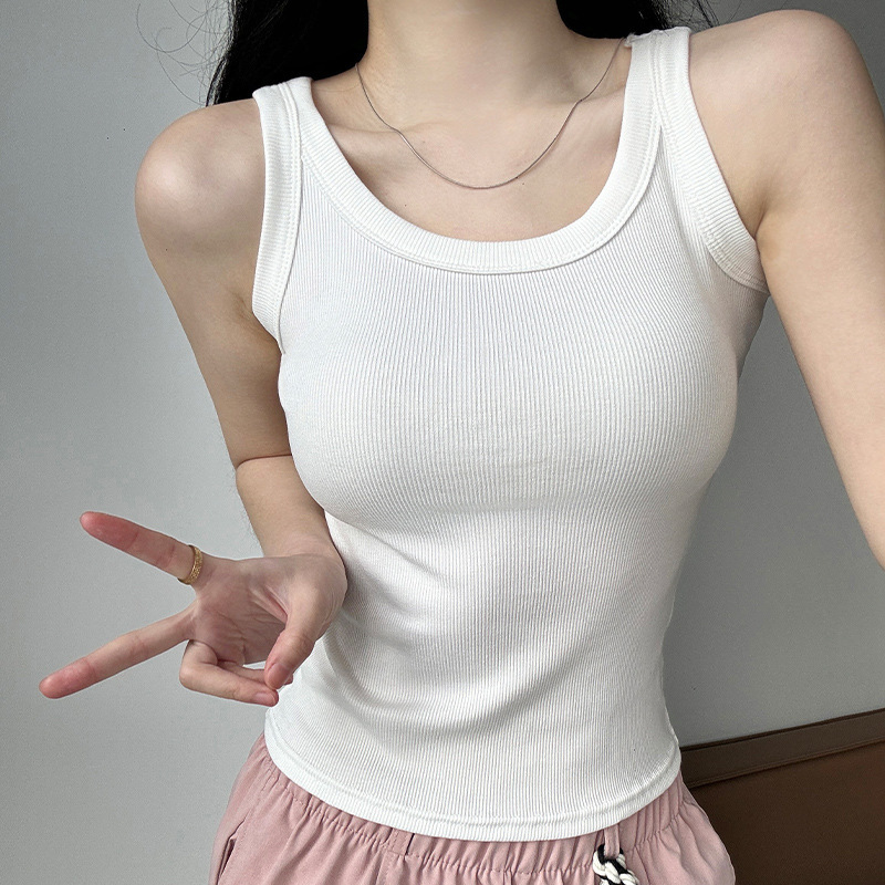 Débardeur pour femme, couleur  - Tank Top Ribbed avis et prix